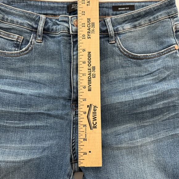 Judy Blue Jeans 15/32 Skinny High Rise Tummy Control Stretch Medium Wash JB88212 - Picture 8 of 10